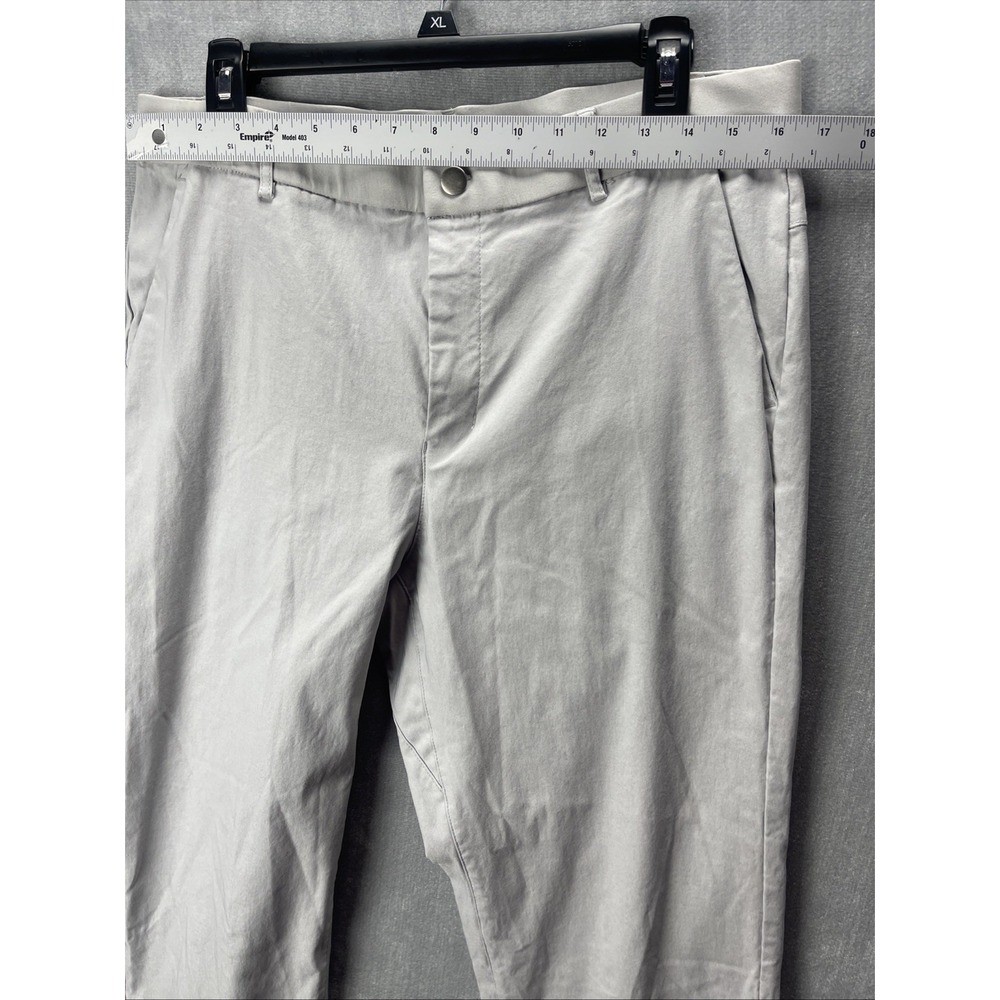 Gradual Pants Mens 34X34 Gray Golf Athletic Stretch Sportswear Lightweight